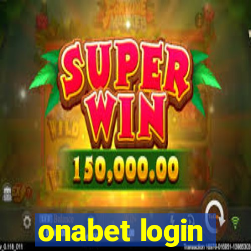 onabet login